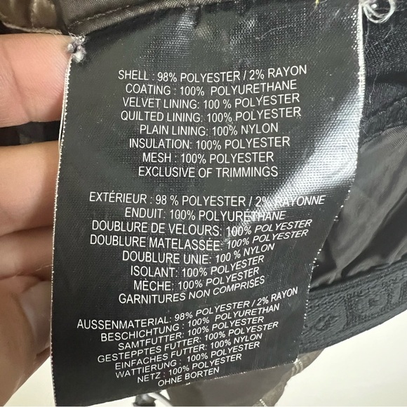 Orage Women’s Ski Jacket Alaskan Pinstripe Brown Snowboarding Winter Coat Medium - Picture 16 of 16